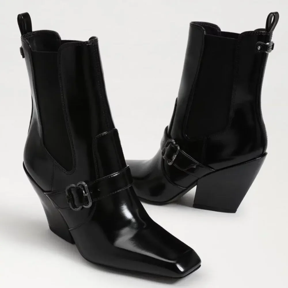 Sam Edelman Suzette Western Bootie Size 6 New